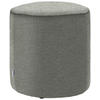 HOCKER in Textil Hellgrau  - Hellgrau, Design, Textil (44/46/44cm) - Belluti