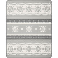 ODEJA 150/200 cm svetlo siva  - svetlo siva, Basics, umetna masa/tekstil (150/200cm)
