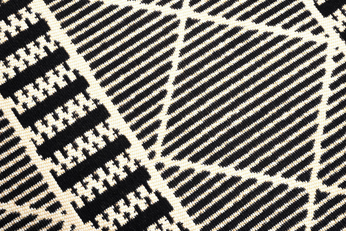 OUTDOORTEPPICH 120/180 cm Schwarz  - Schwarz, Basics, Textil (120/180cm) - Tom Tailor