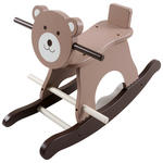 SCHAUKELTIER Honey - Braun, Trend, Holz (66/36/42cm) - My Baby Lou