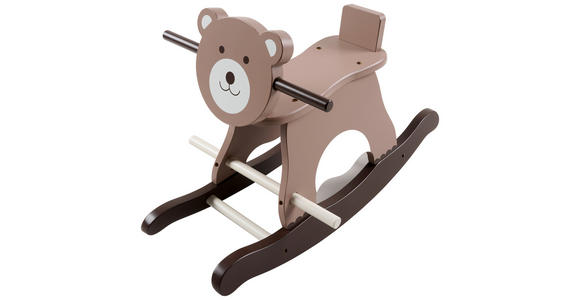 SCHAUKELTIER Honey  - Braun, Trend, Holz (66/36/42cm) - My Baby Lou