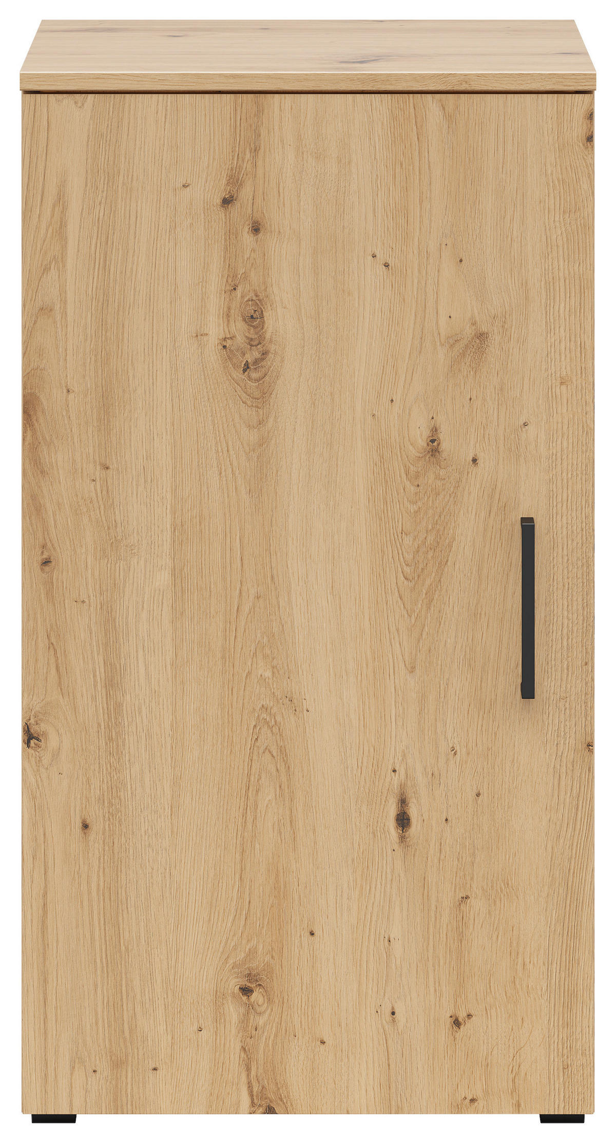 KOMMODE 45/83/40 cm  in Eiche Artisan  - Weiss/Anthrazit, Modern, Holzwerkstoff/Kunststoff (45/83/40cm)