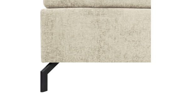 BOXSPRINGBETT 180/200 cm  in Champagner  - Champagner/Schwarz, Design, Textil/Metall (180/200cm) - Esposa