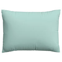 KOPFPOLSTERBEZUG WOVEN SATIN 60/80 cm  - Türkis, Basics, Textil (60/80cm) - Schlafgut