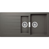 SPÜLE SIGD150ASIL  - Grau, Basics, Stein (100/50cm) - Schock