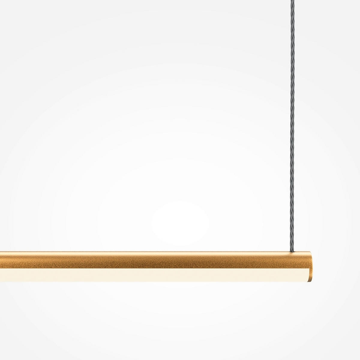 PENDELLEUCHTE 120/1,7/26,7 cm    - Messingfarben, Modern, Metall (120/1,7/26,7cm) - MAYTONI