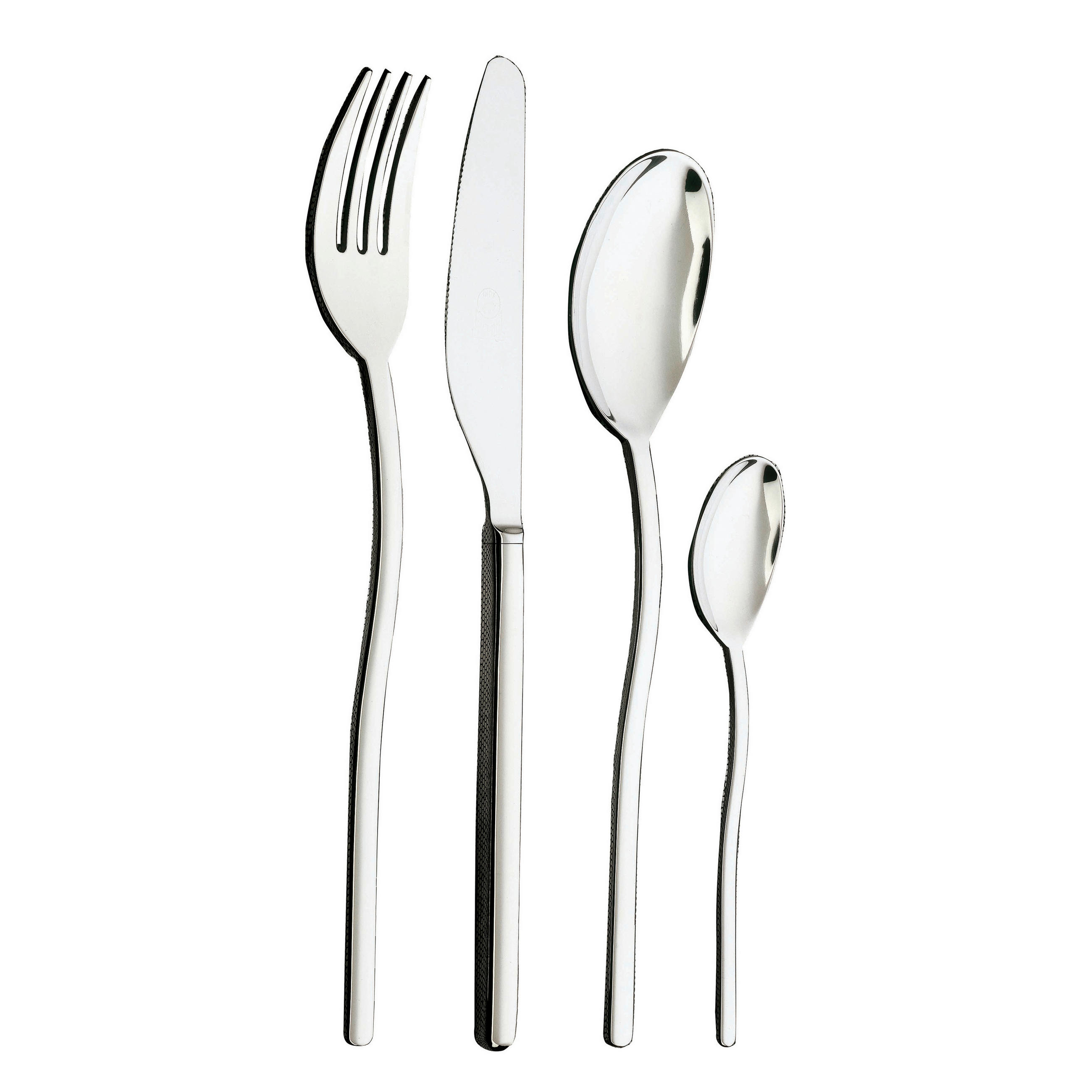 BESTECKSET 30-teilig   - Edelstahlfarben, Basics, Metall