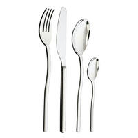 BESTECKSET 30-teilig   - Edelstahlfarben, Basics, Metall