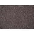 RELAXSESSEL MIT FUNKTION Chenille, Struktur Relaxfunktion    - Edelstahlfarben/Dunkelbraun, Design, Textil/Metall (88/112/86cm) - Cantus