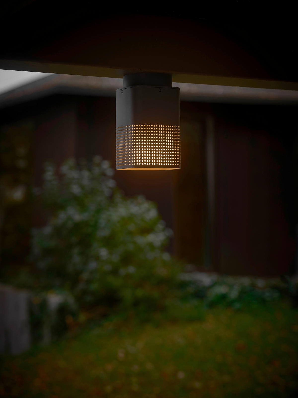 AUßENDECKENLEUCHTE 12/12/19 cm   - Anthrazit, Design, Metall (12/12/19cm) - Nordlux