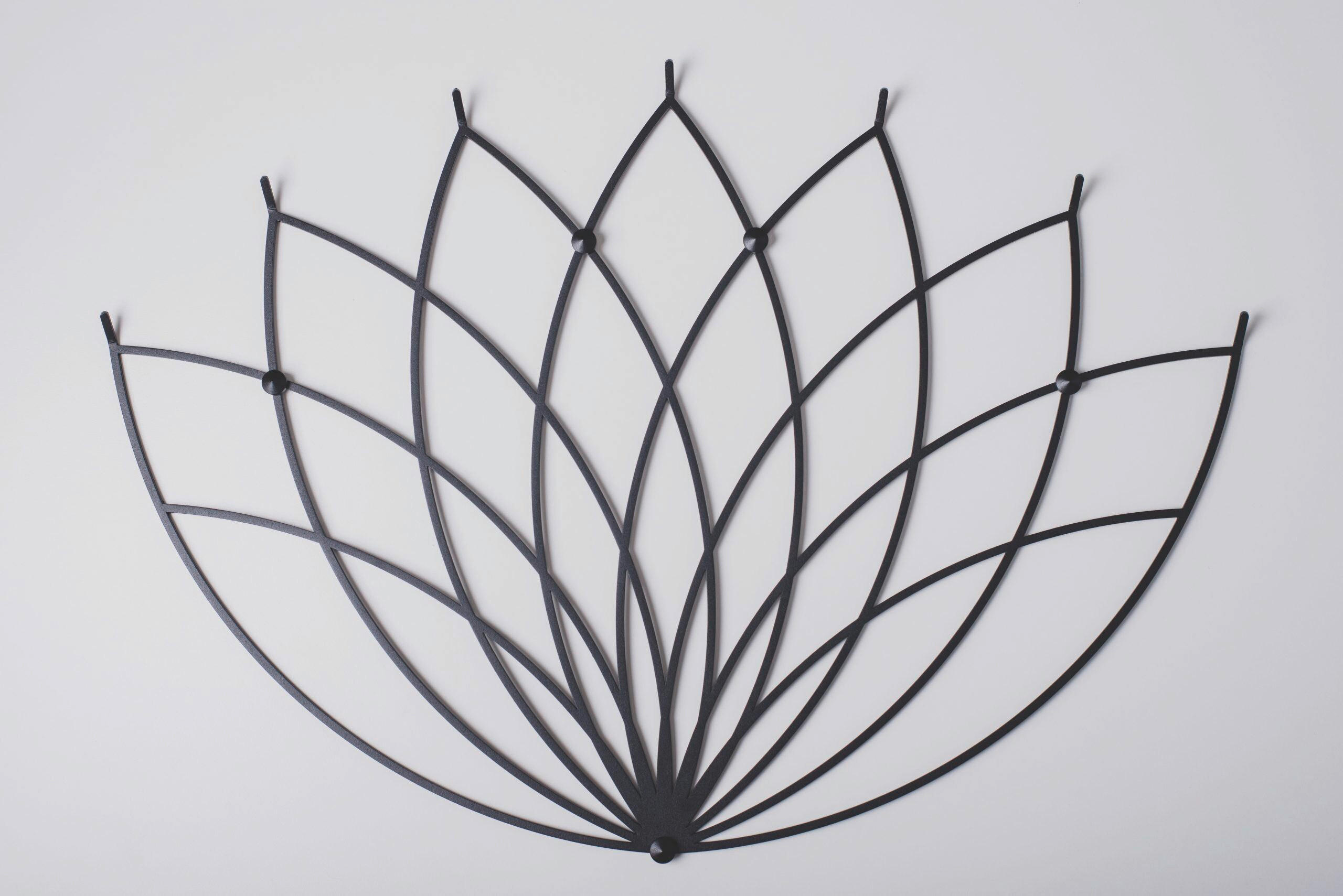 WANDGARDEROBE  in Schwarz  - Schwarz, Design, Metall (2,5/48/47cm) - MID.YOU