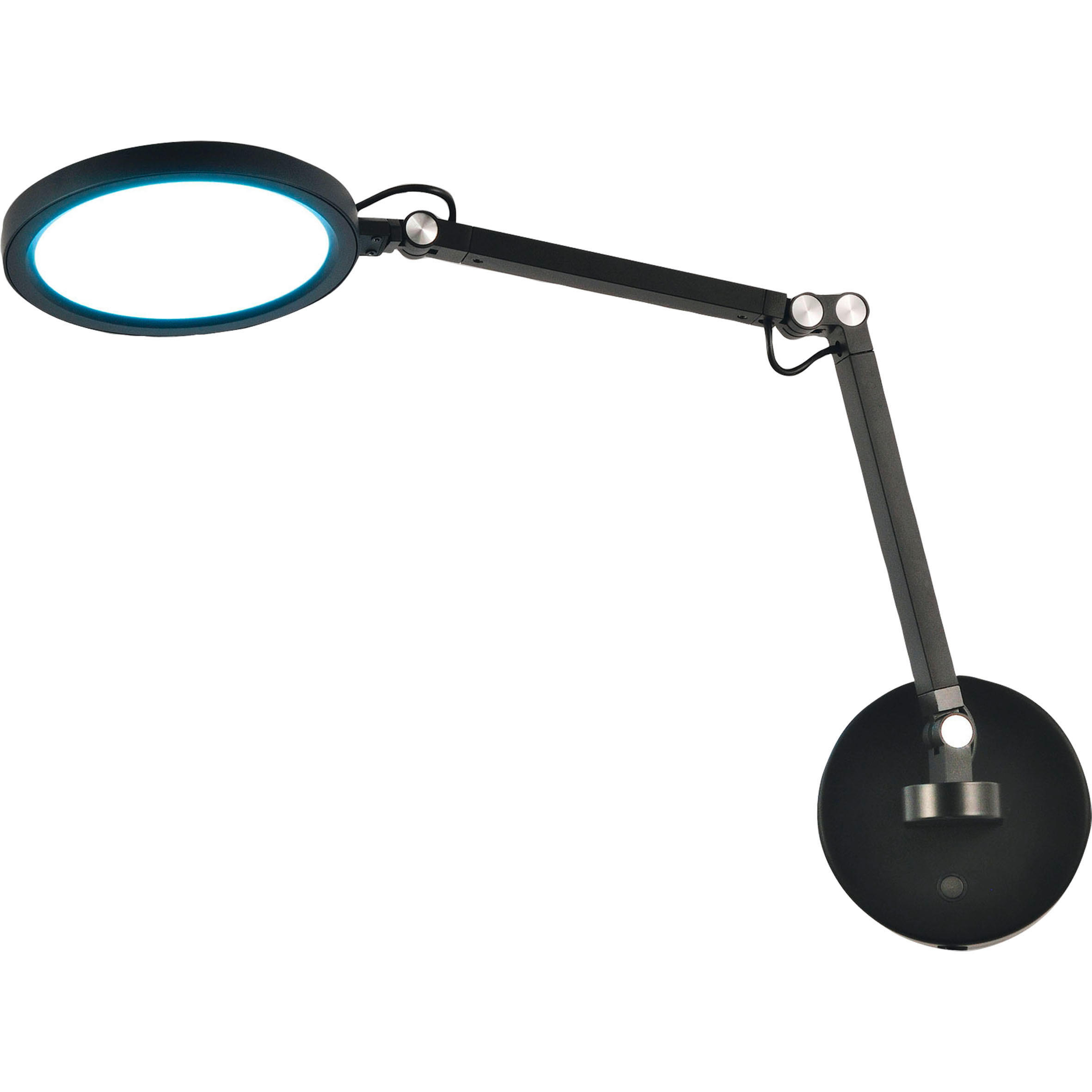 LED-WANDLEUCHTE 12/max 45/max 64 cm   - Schwarz, Design, Metall (12/max 45/max 64cm)