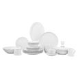 KOMBISERVICE 100-teilig  - Weiß, Basics, Keramik - Novel