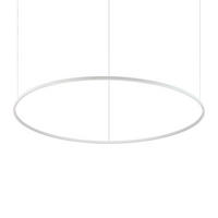 LED-HÄNGELEUCHTE Oracle Slim 150/27,5/202,5 cm   - Weiß, Design, Kunststoff/Metall (150/27,5/202,5cm) - Ideal Lux