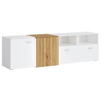 KOMODA POD TELEVIZI, 178/51/44 cm - Konvenční, kov/kompozitní dřevo (178/51/44cm) - Hom`in