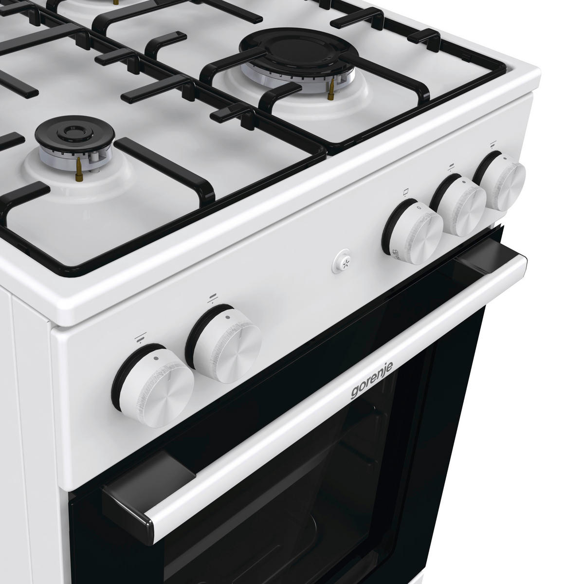 HERD GG5A13WH  - Weiß, Trend, Glas/Kunststoff (50/85/59,4cm) - Gorenje