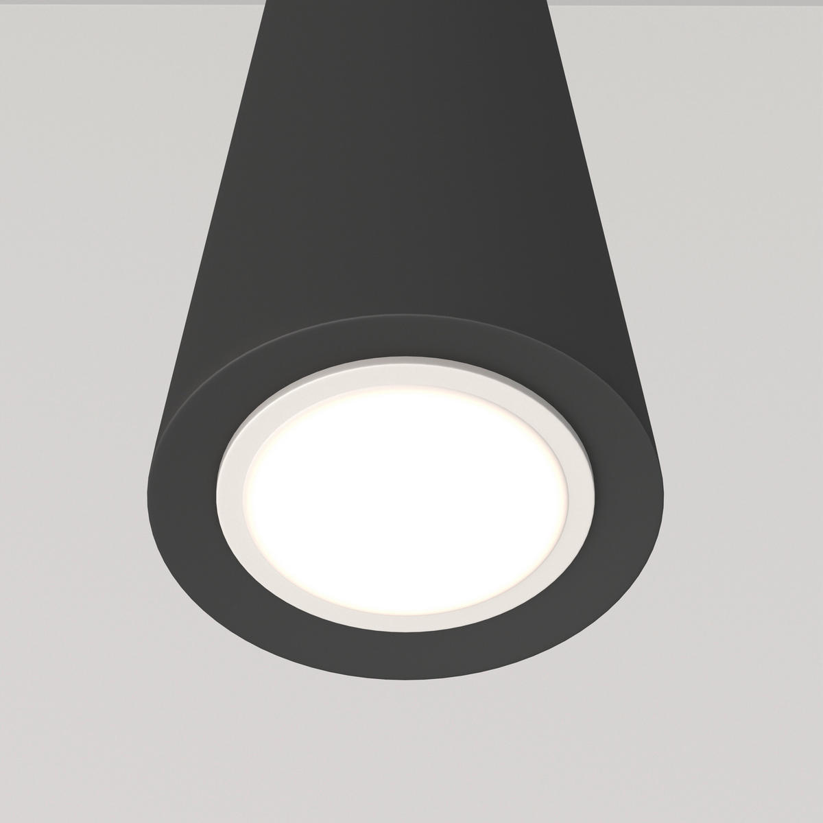 STROPNÍ ZÁVĚSNÉ SVÍTIDLO, 8/8/32 cm  - černá, Trend, kov (8/8/32cm) - MAYTONI
