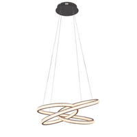ZÁVESNÉ LED SVIETIDLO, 55/120 cm  - biela, Design, plast (55/120cm) - Ambiente