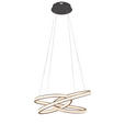 LED-HÄNGELEUCHTE 55/120 cm  - Weiß, Design, Kunststoff (55/120cm) - Ambiente