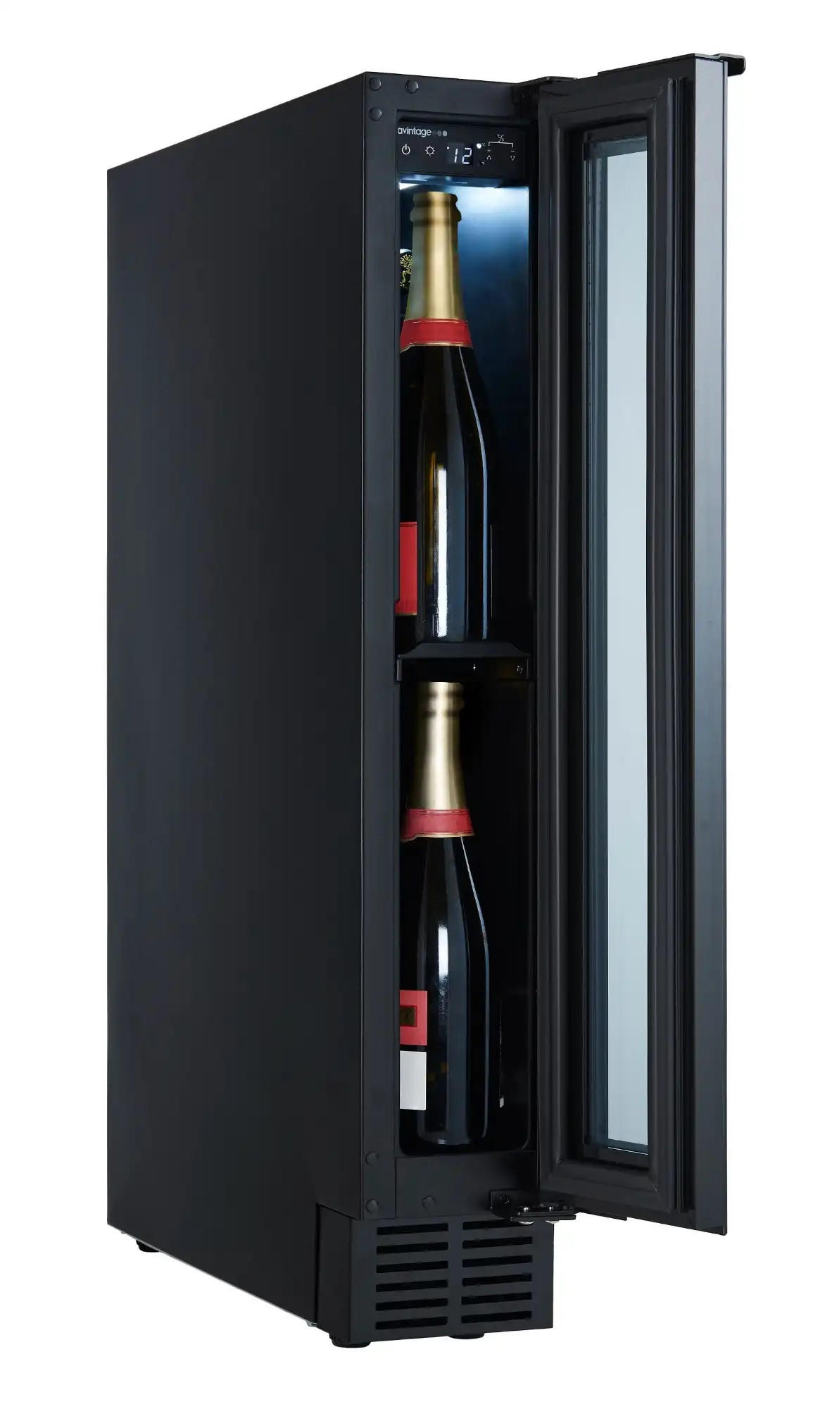 WEINKÜHLSCHRANK AVU8S82  - Basics, Glas/Holz (14,5/82,0/54,0cm)
