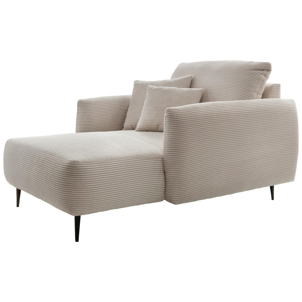 Thumbnail - Livetastic Xxl-Sessel, Beige, Textil, Uni, Füllung: Schaumstoff, 112x95x158 cm, Made in EU, Stühle
