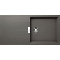 SPÜLE TIAD100LUSIL  - Grau, Basics, Stein (100/50cm) - Schock