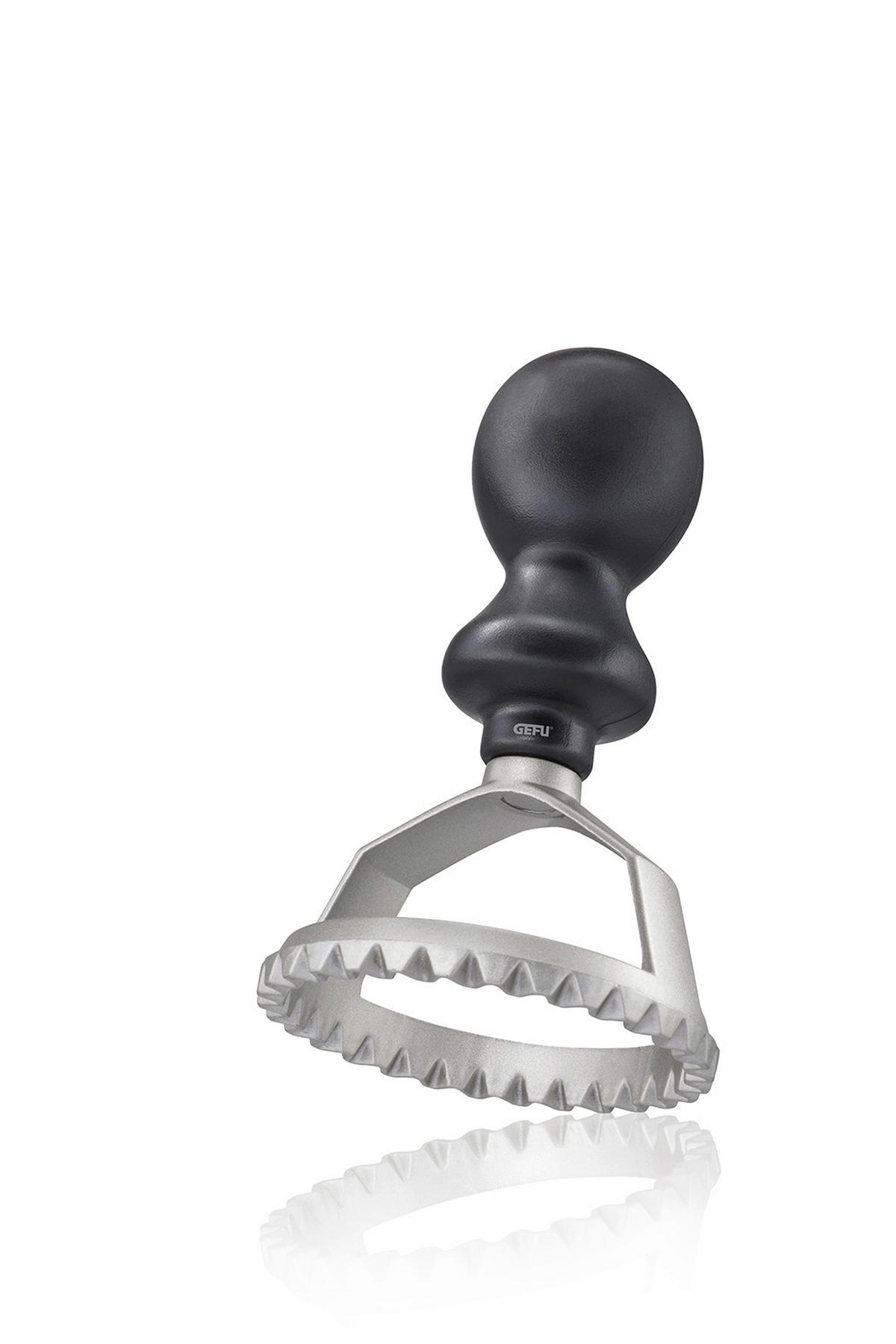 RAVIOLIAUSSTECHER   - Schwarz/Grau, Basics, Kunststoff/Metall (6,8/12/6,8cm) - Gefu