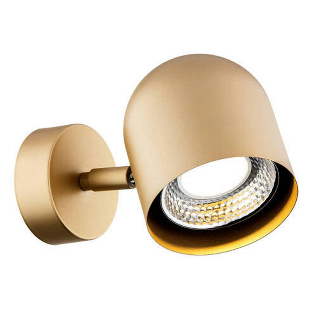 WANDLEUCHTE Argon Isola 20/11,5/10 cm   - Goldfarben, Design, Metall (20/11,5/10cm)