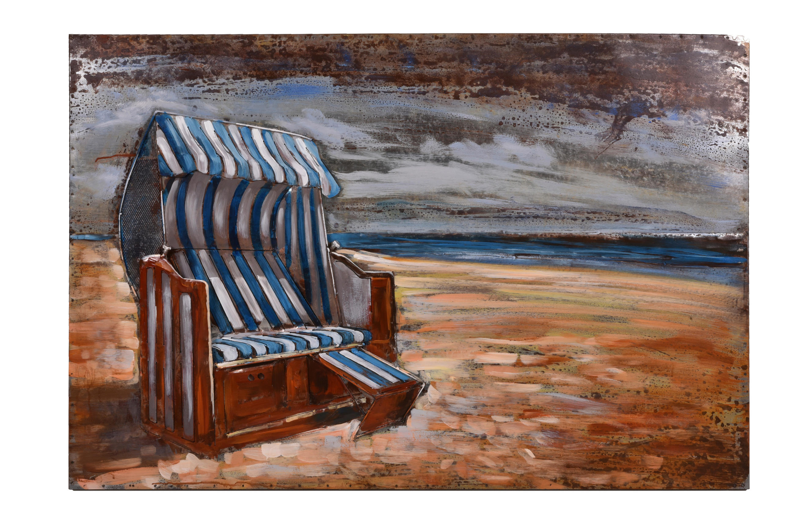 Metallbild Multicolor B: 120 cm