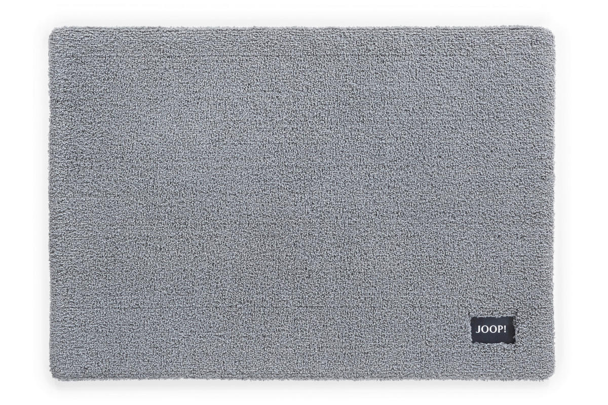 BADTEPPICH Grau, Hellgrau 60/90 cm  - Hellgrau/Grau, Basics, Textil (60/90cm) - Joop!