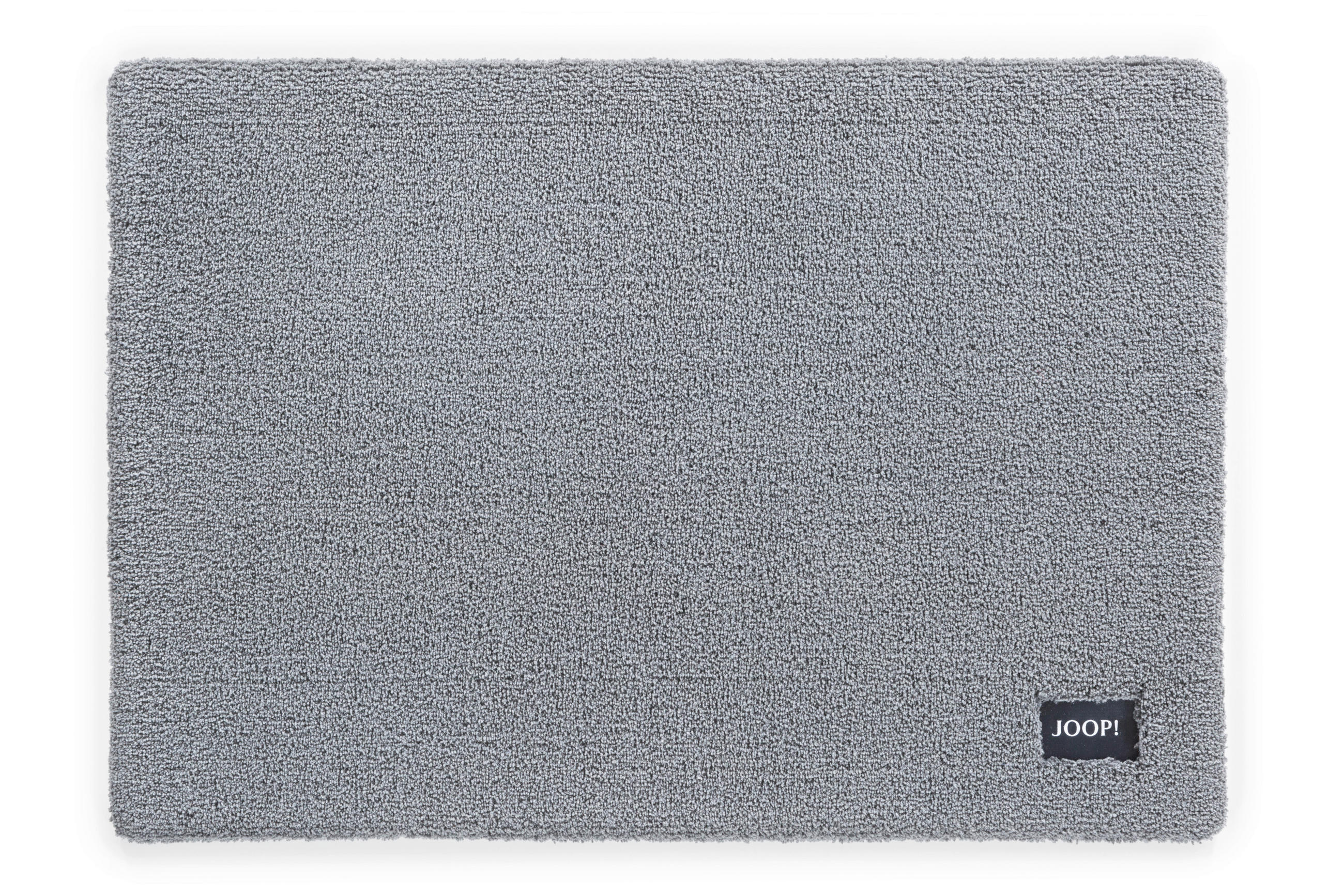 Joop! Badteppich Basic Grau, Hellgrau 70x120 cm