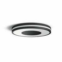LED-DECKENLEUCHTE White Ambiance Being 34,8/5,1 cm  - Schwarz, Design, Metall (34,8/5,1cm) - Philips HUE