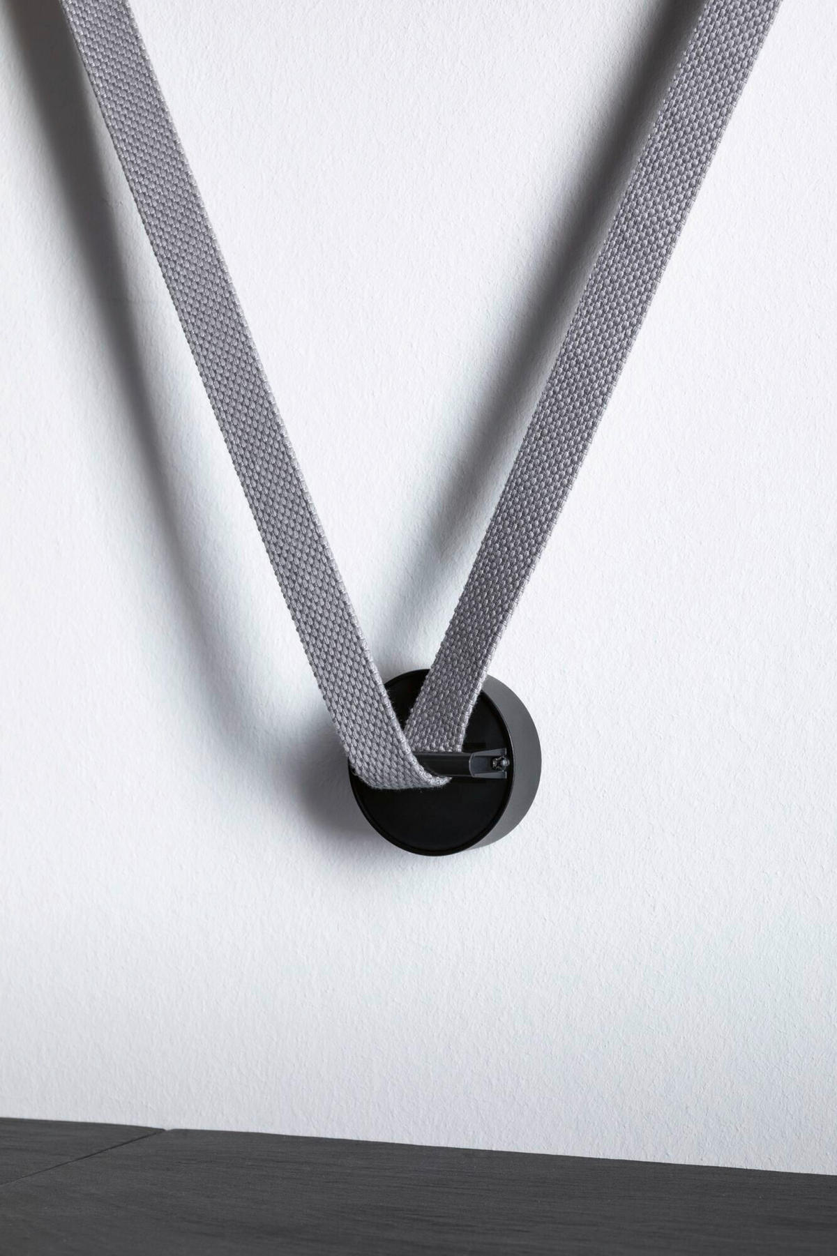 SEILSYSTEM-MONTAGESET ULine 6,0/3,5 cm   - Schwarz, Basics, Kunststoff/Metall (6,0/3,5cm) - Paulmann