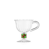 SKODELICA    300 ml      - zelena/večbarvno, Trendi, steklo (13/11.5/13cm)