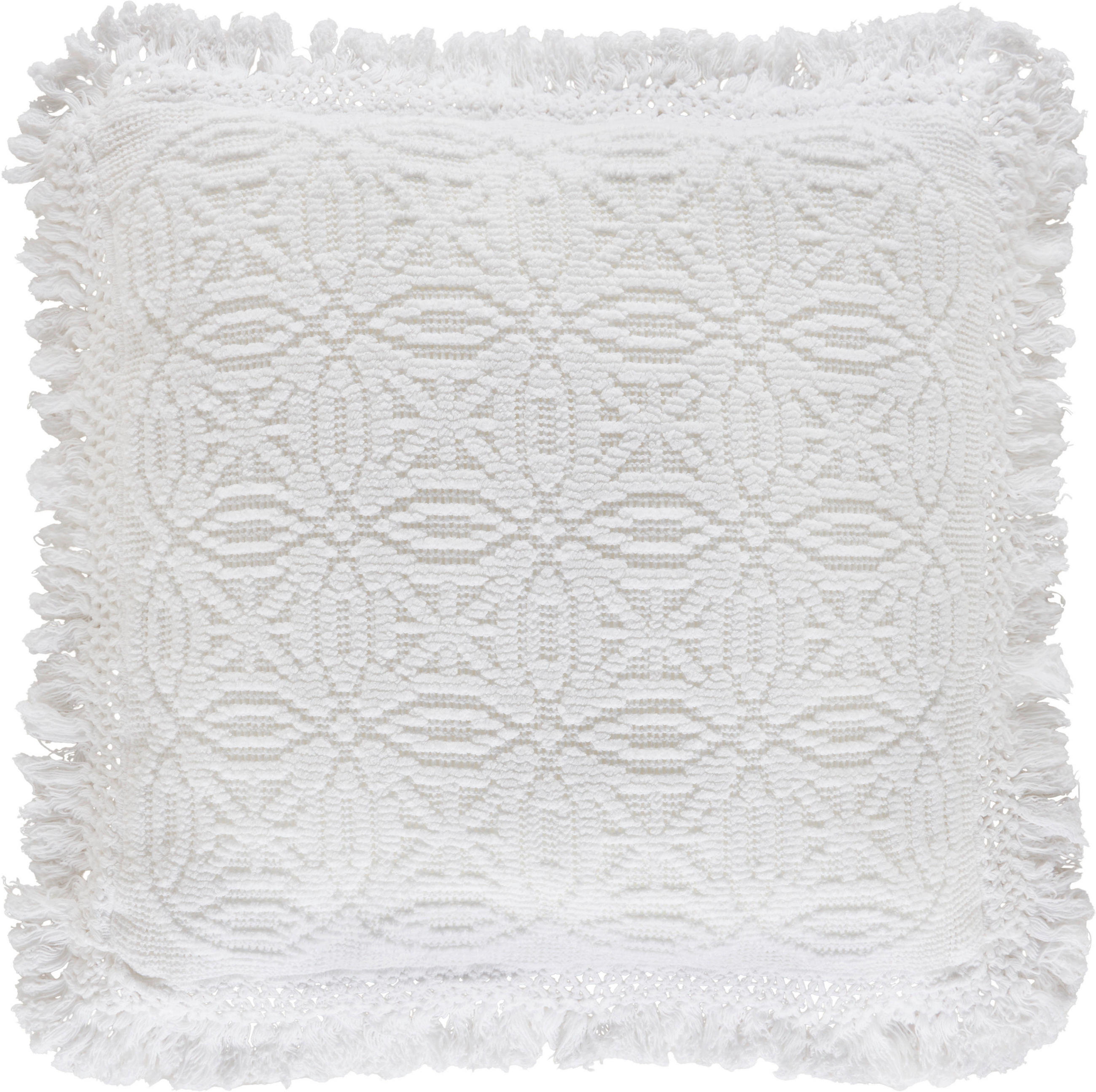 HUSĂ DE PERNĂ 45/45 cm    - alb, Konventionell, textil (45/45cm) - Novel