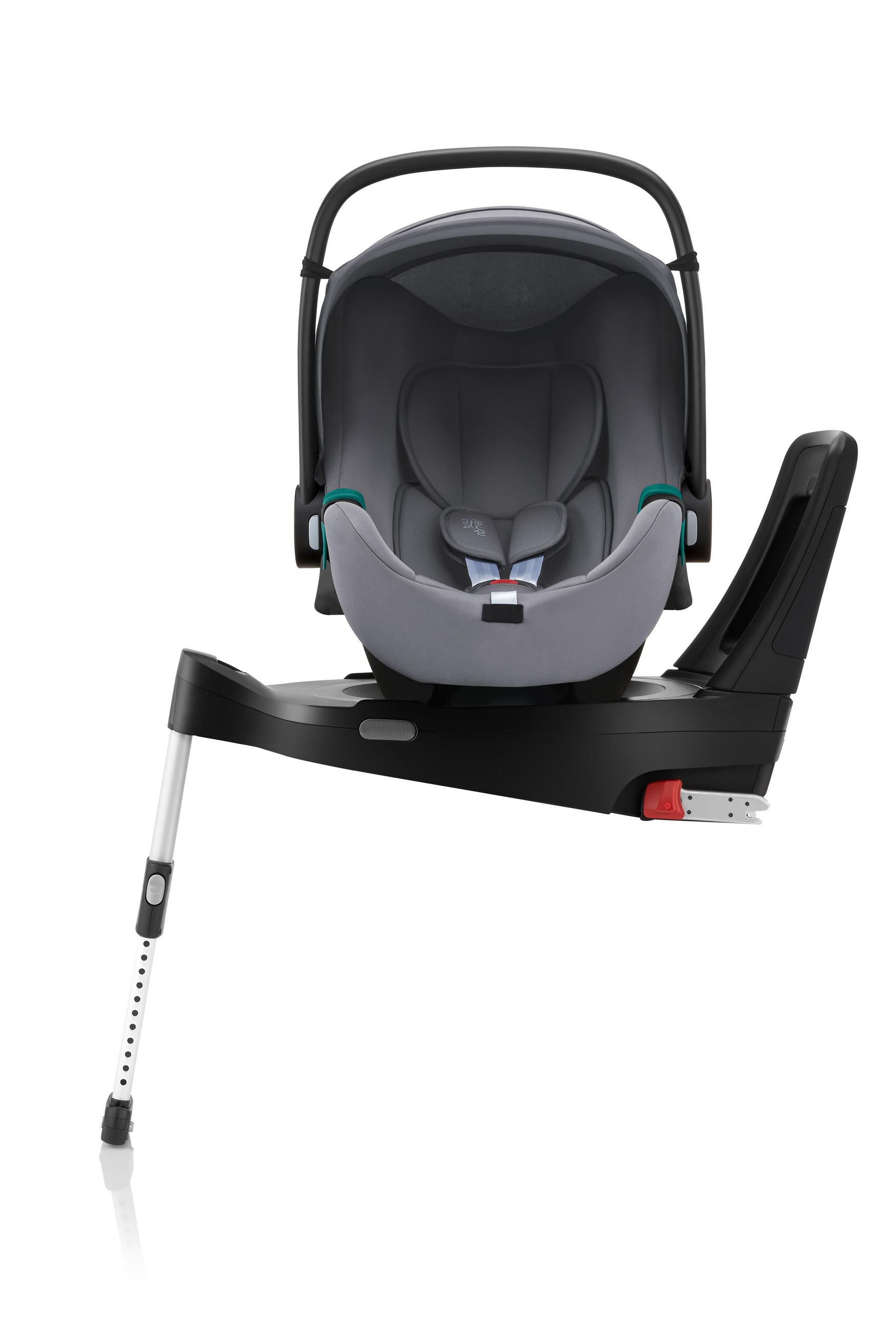 BABYSCHALE Baby-Safe 3 i-size  - Grau, Basics, Kunststoff/Textil (44/58/67cm) - Britax Römer