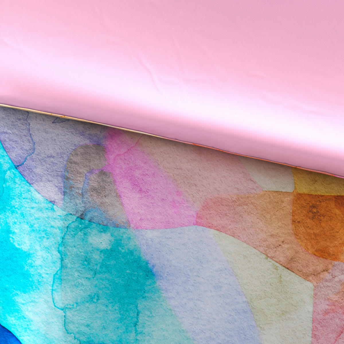 POVLEČENÍ, satén, vícebarevná, 140/200 cm - vícebarevná, Trend, textil (140/200cm) - Esposa