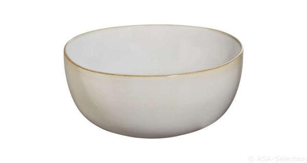 SALATSCHÜSSEL  SAISONS  - Sandfarben, Design, Stein (22/11cm) - ASA