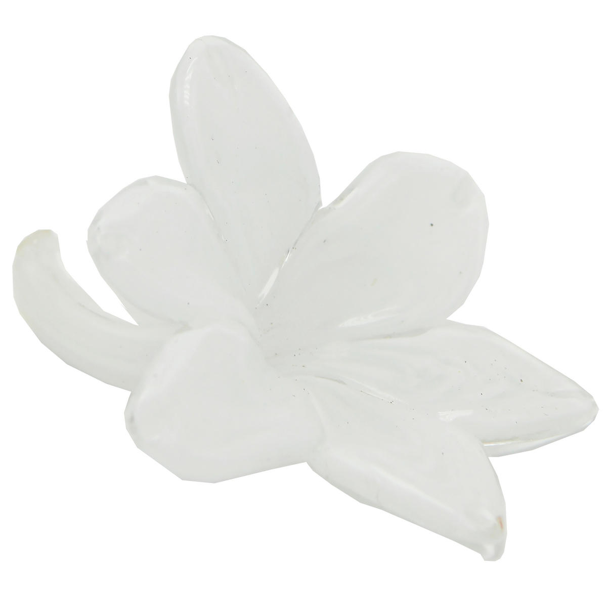 CVIJET DEKORATIVNI  - bijela, Konvencionalno, staklo (8,5/8,5/6,5cm) - Ambia Home