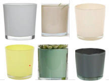 VASE   - Multicolor, Basics, Glas (13/13cm) - Ambia Home