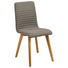 STUHL Webstoff Eichefarben, Hellgrau - Eichefarben/Hellgrau, LIFESTYLE, Holz/Textil (42/90/43cm) - Carryhome STUHL Webstoff Eichefarben, Hellgrau - Eichefarben/Hellgrau, LIFESTYLE, Holz/Textil (42/90/43cm) - Carryhome