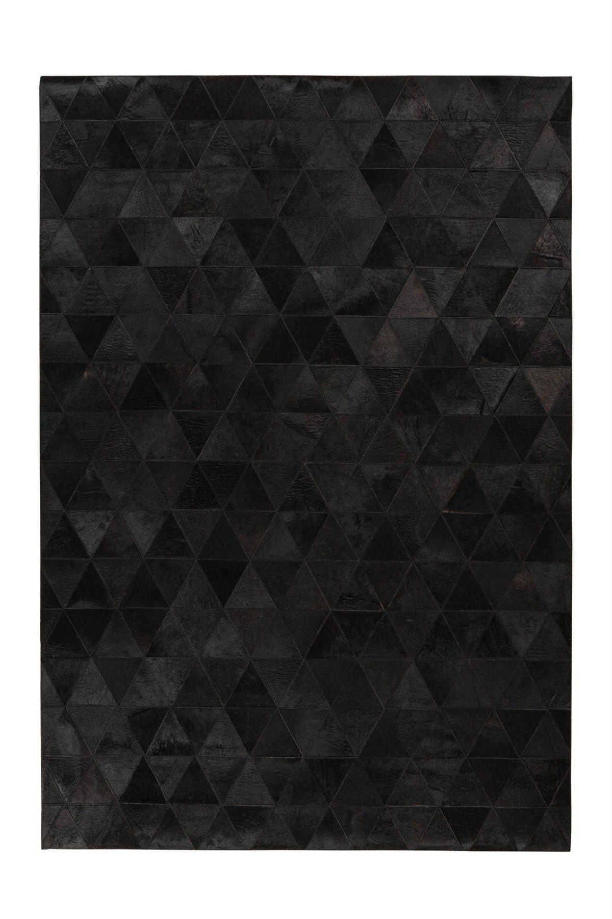 FLACHWEBETEPPICH 120/170 cm Lavin 325 Schwarz Schwarz  - Schwarz, KONVENTIONELL, Leder/Textil (120/170cm)