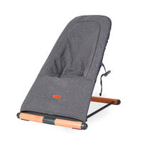 SCHAUKELWIPPE  - Anthrazit, KONVENTIONELL, Holz/Textil (64/47/65,5cm) - Childhome