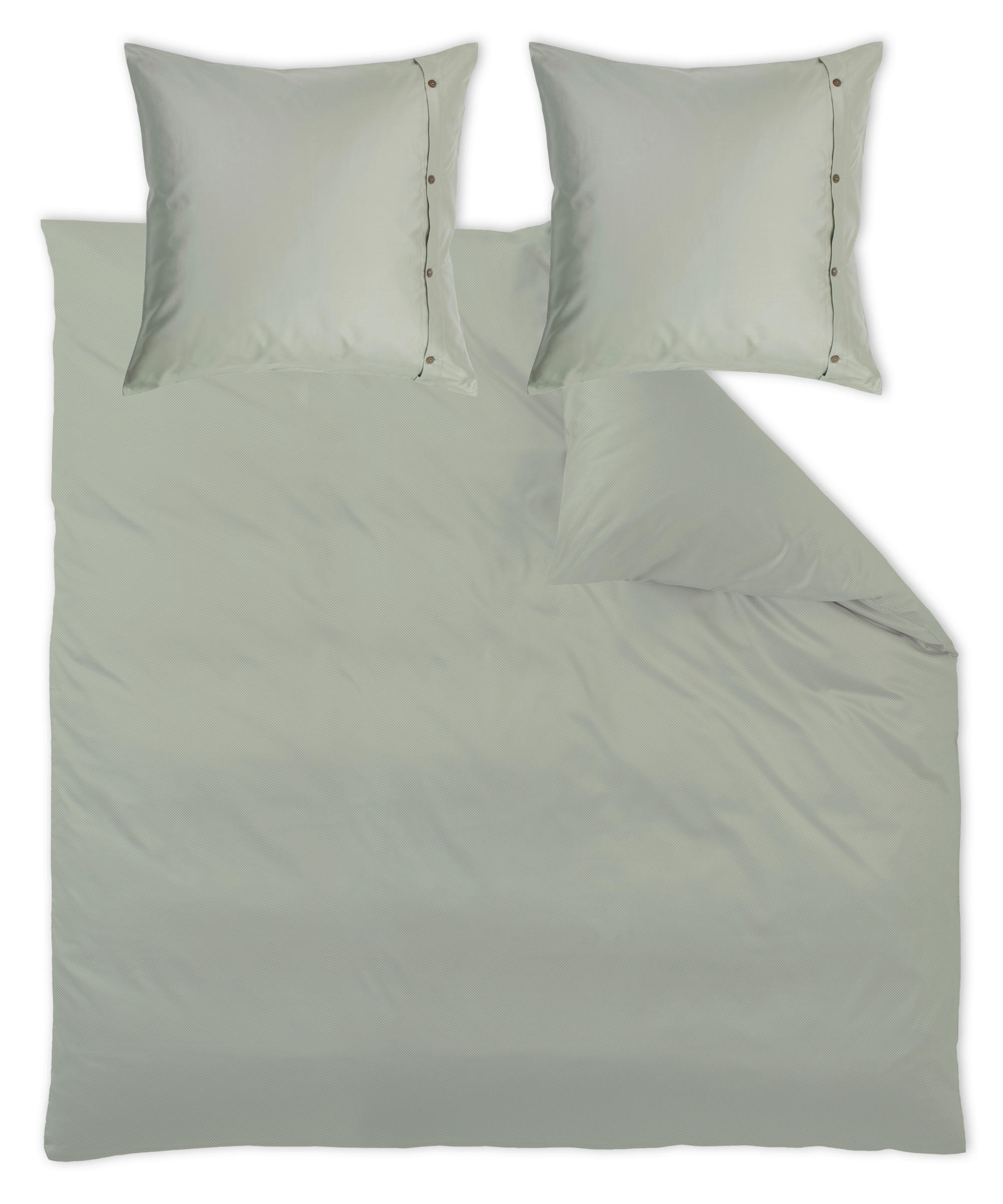 POSTELJNINA TENDER 200/200 cm damast žajbljevo zelena  - žajbljevo zelena, Konvencionalno, tekstil (200/200cm) - Curt Bauer