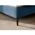 BOXSPRINGBETT 180/200 cm  in Blau  - Blau/Schwarz, Design, Holz/Holzwerkstoff (180/200cm) - Esposa