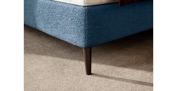 BOXSPRINGBETT 160/200 cm in Blau - Blau/Schwarz, Design, Holz/Holzwerkstoff (160/200cm) - Esposa