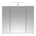 SPIEGELSCHRANK 80/67/20 cm  - Weiß, Basics, Glas/Holzwerkstoff (80/67/20cm) - Xora