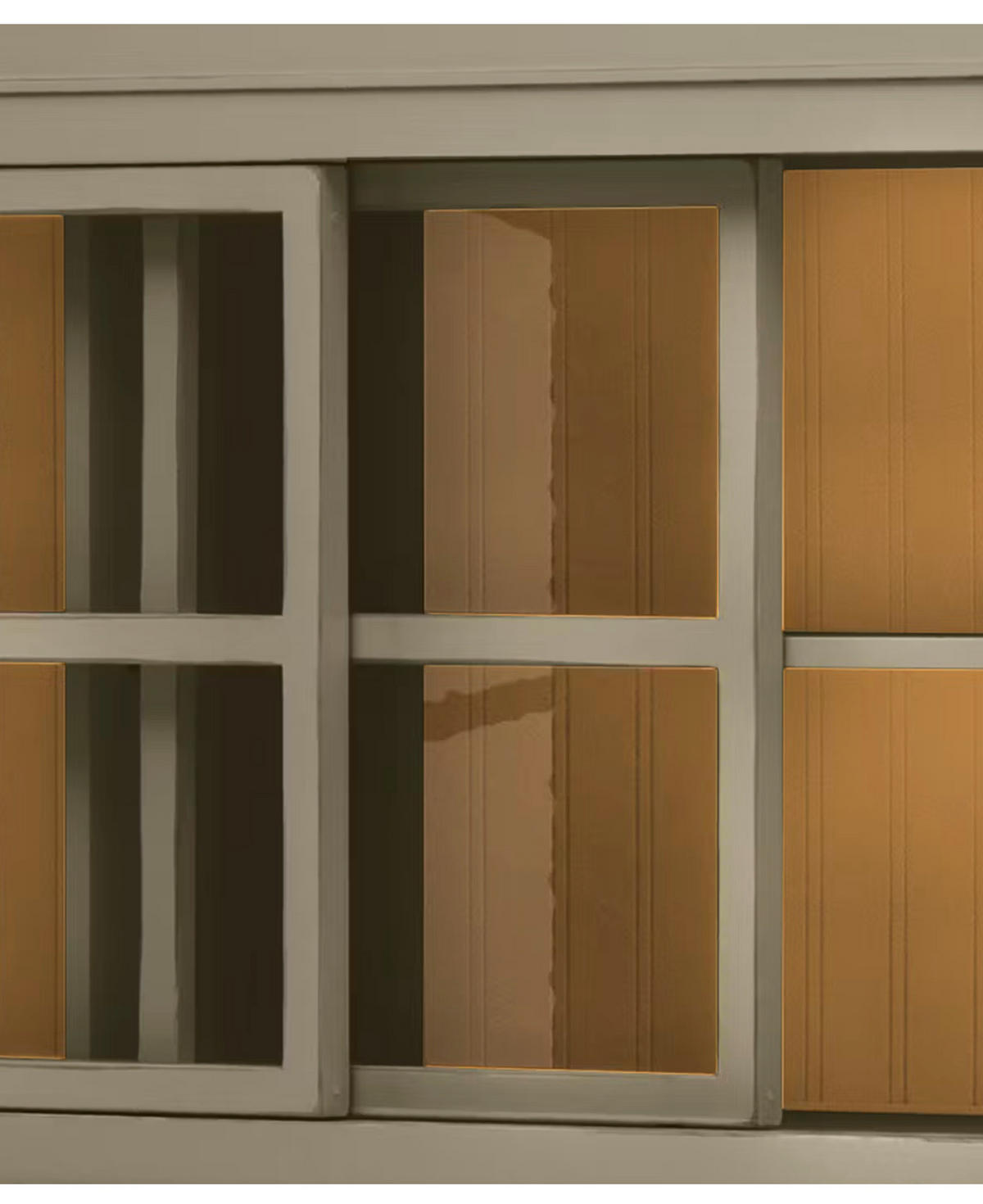 HIGHBOARD UrbanClass  in 190,5/219,5/49 cm  - Grau, LIFESTYLE, Glas/Holz (190,5/219,5/49cm) - Livetastic