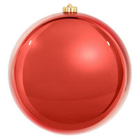Glob De Crăciun - roșu, Basics, plastic (40cm) - X-Mas