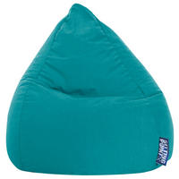 SITZSACK 120 l  - Smaragdgrün, Design, Textil (90/70/90cm)